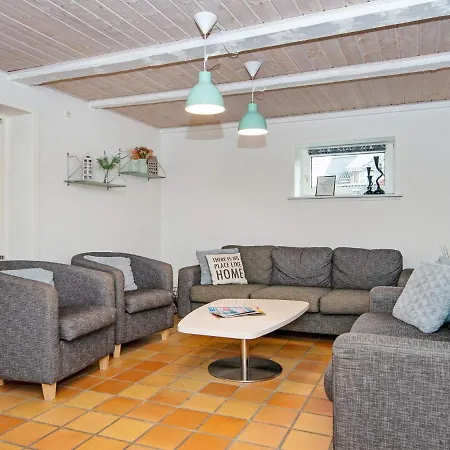 8 Person Holiday In Henne Feriehus *